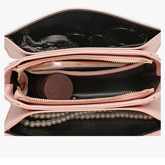 SABARRY Shoulder Bag Crossbody Bag Glitter Clutch Purse Evening Handbag (Blue) - Picture 8 of 8